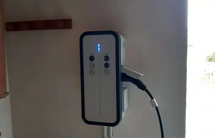 Borne de recharge à Angoulême